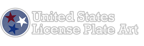 United States License Plate Art